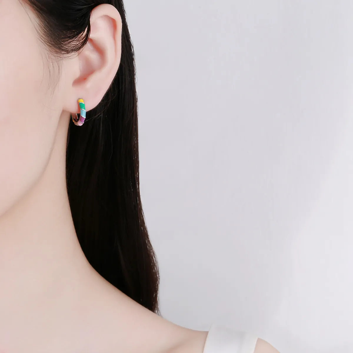 Colorful Oil Necklace Earrings Jewelry