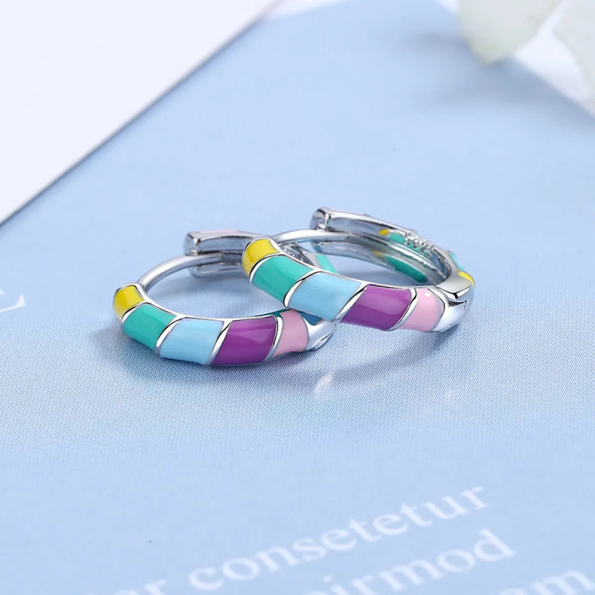 Colorful Oil Necklace Earrings Jewelry