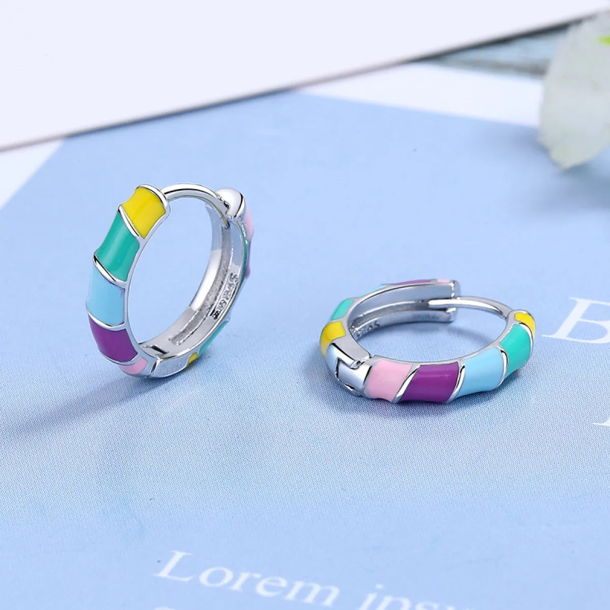 Colorful Oil Necklace Earrings Jewelry